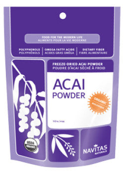 Organic Açai Berry Powder 113g — Pure Freeze-Dried Brazilian Superfood