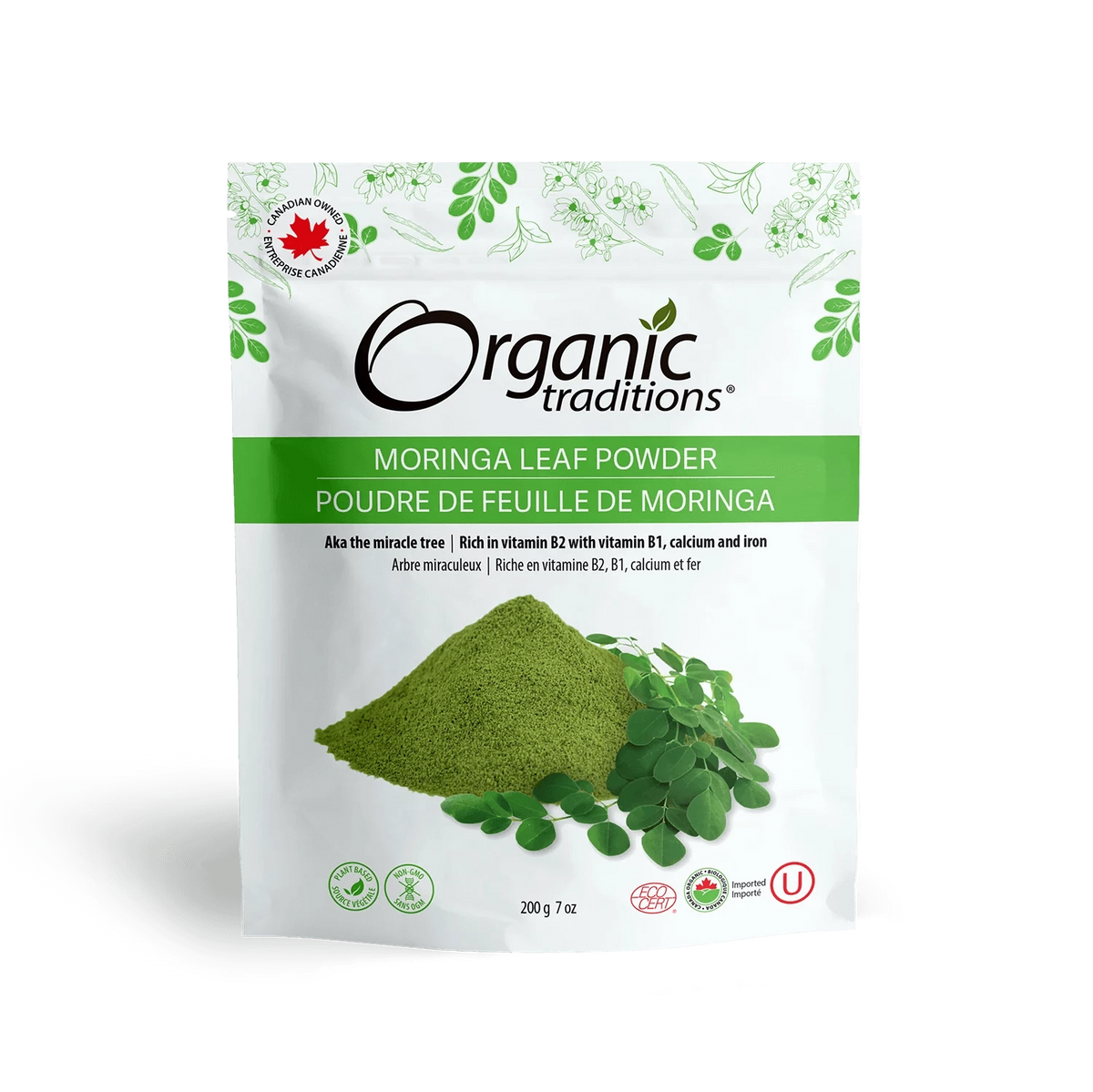Organic Moringa Leaf Powder - Nutritious Superfood Supplement
