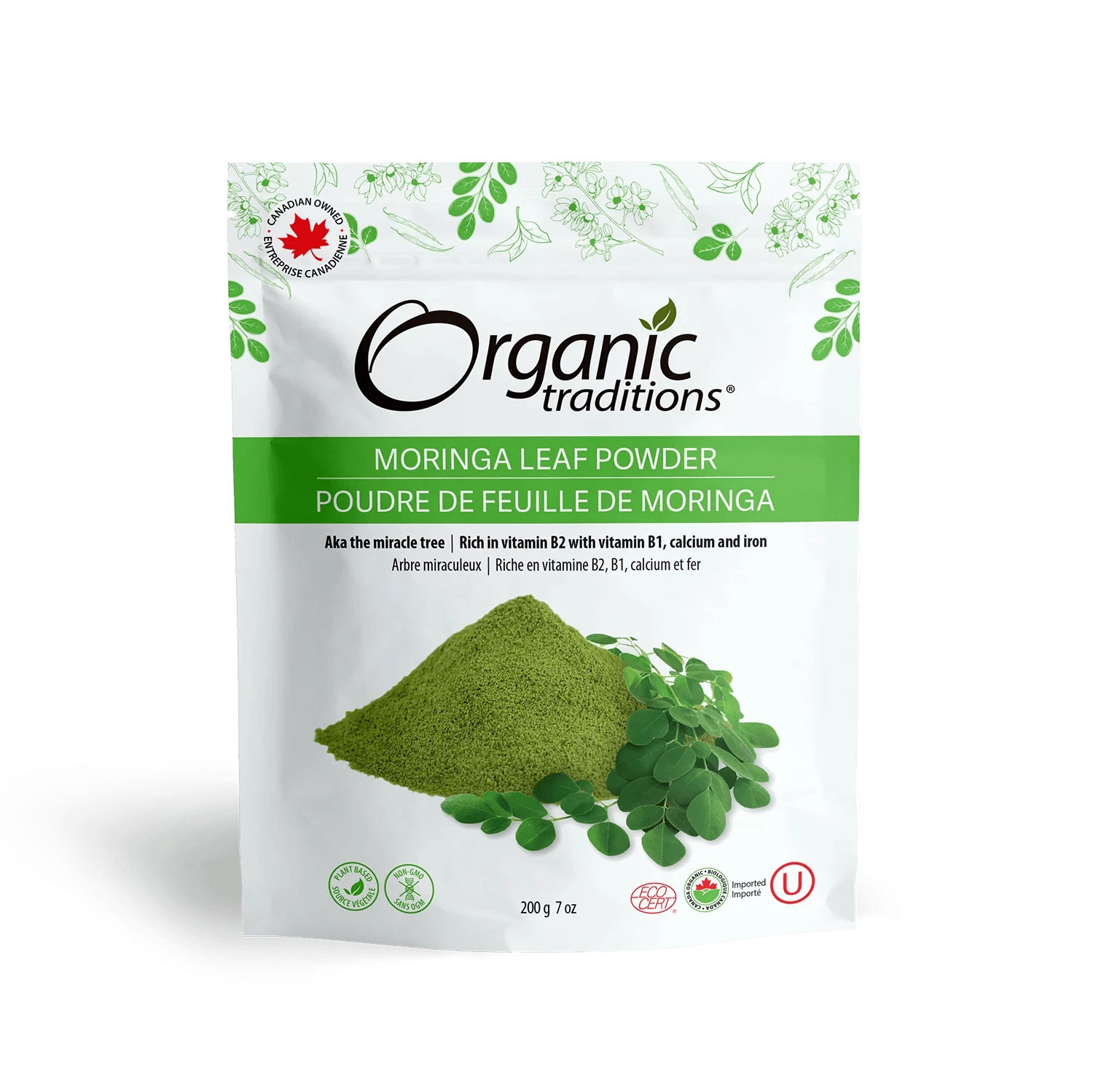 Organic Moringa Leaf Powder - Nutritious Superfood Supplement