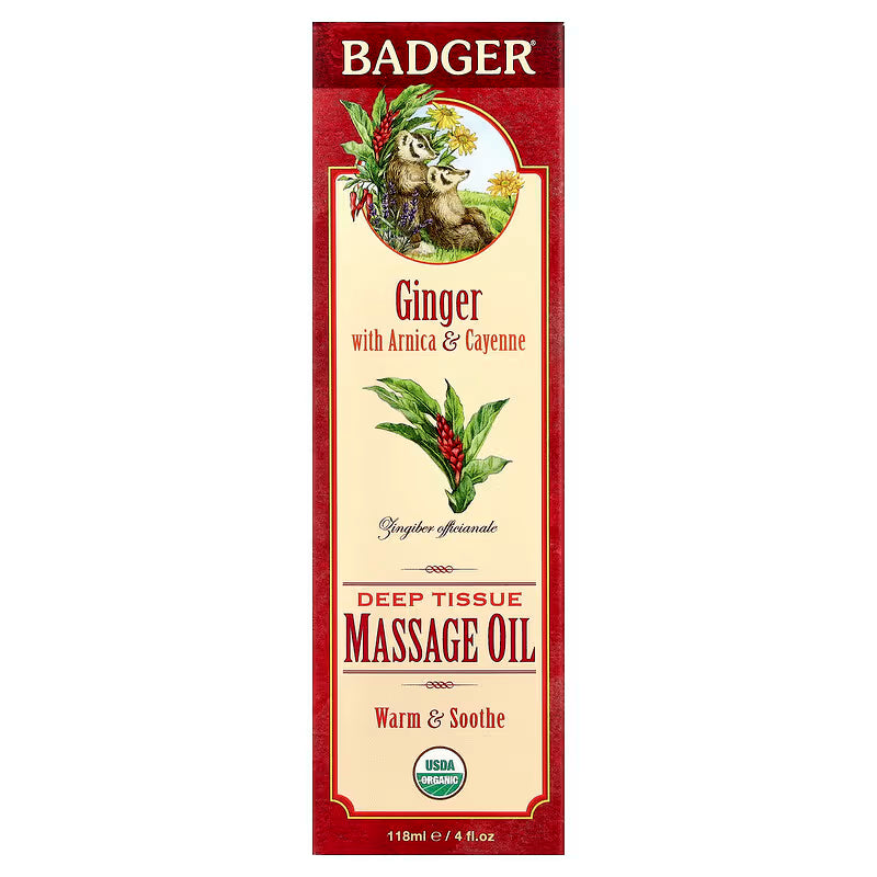 Badger Deep Tissue Massage Oil
